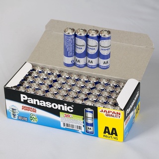 Pin AA Panasonic tiểu xanh chính hãng Hộp 60 viên
