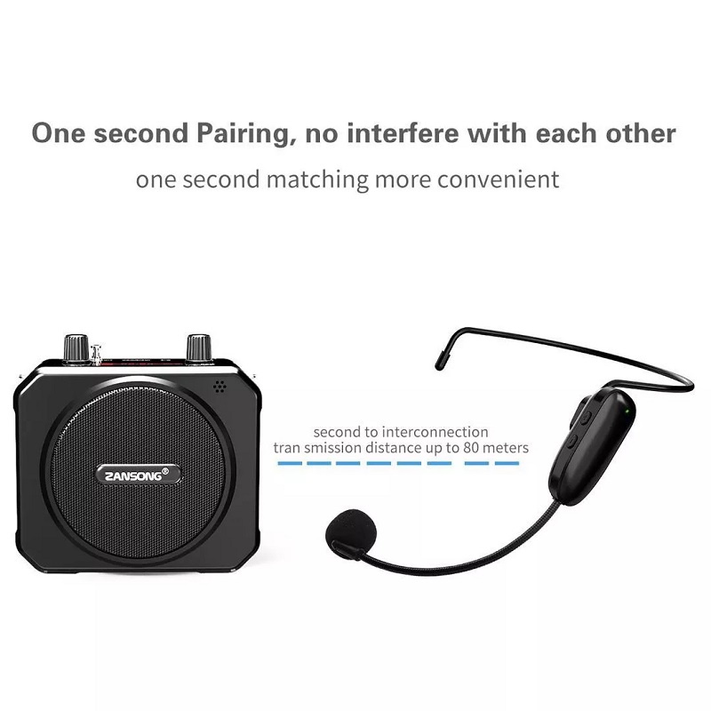 Máy Trợ Giảng Zansong M80. Kiểu Dáng Cực Đẹp, Âm Thanh To, Rõ Ràng. Hỗ Trợ Bluetooth, Dễ Dàng Sử Dụng. Bảo Hành 12 Tháng