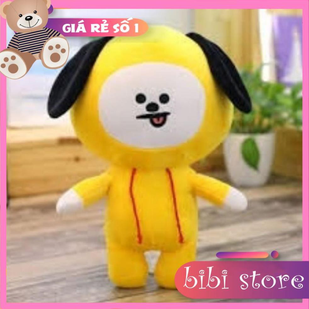 Gấu bông , gấu bts- BTS CHIMMY - Jimin (vàng) - BiBi Store