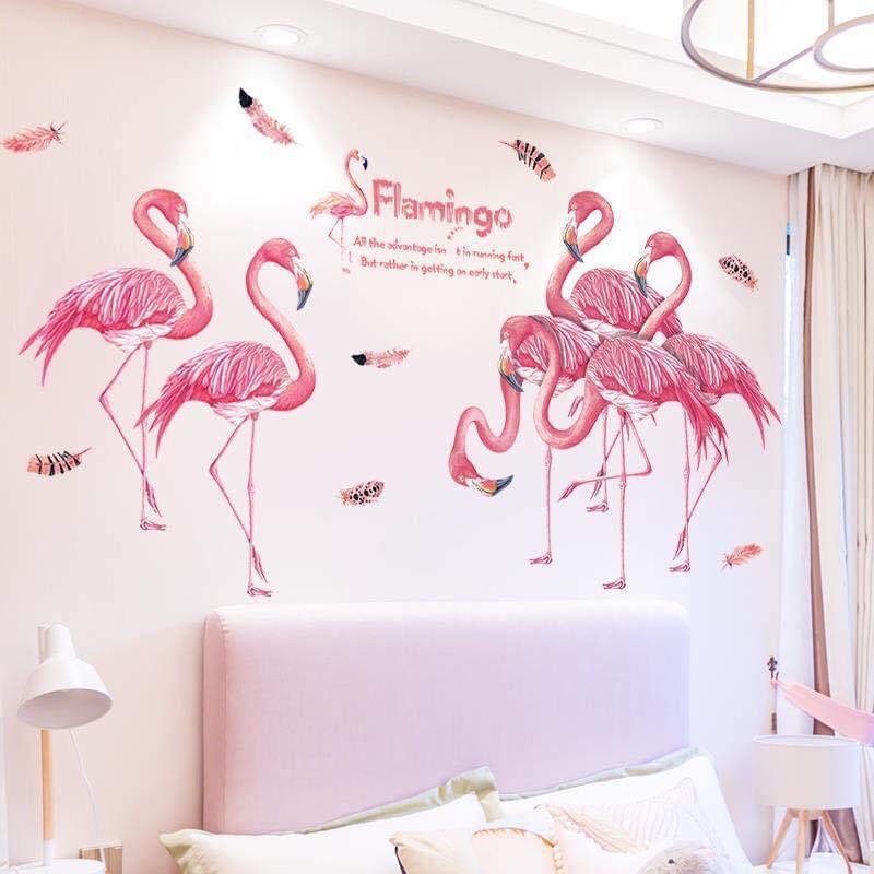 Tranh decal trang tri phòng ngủ