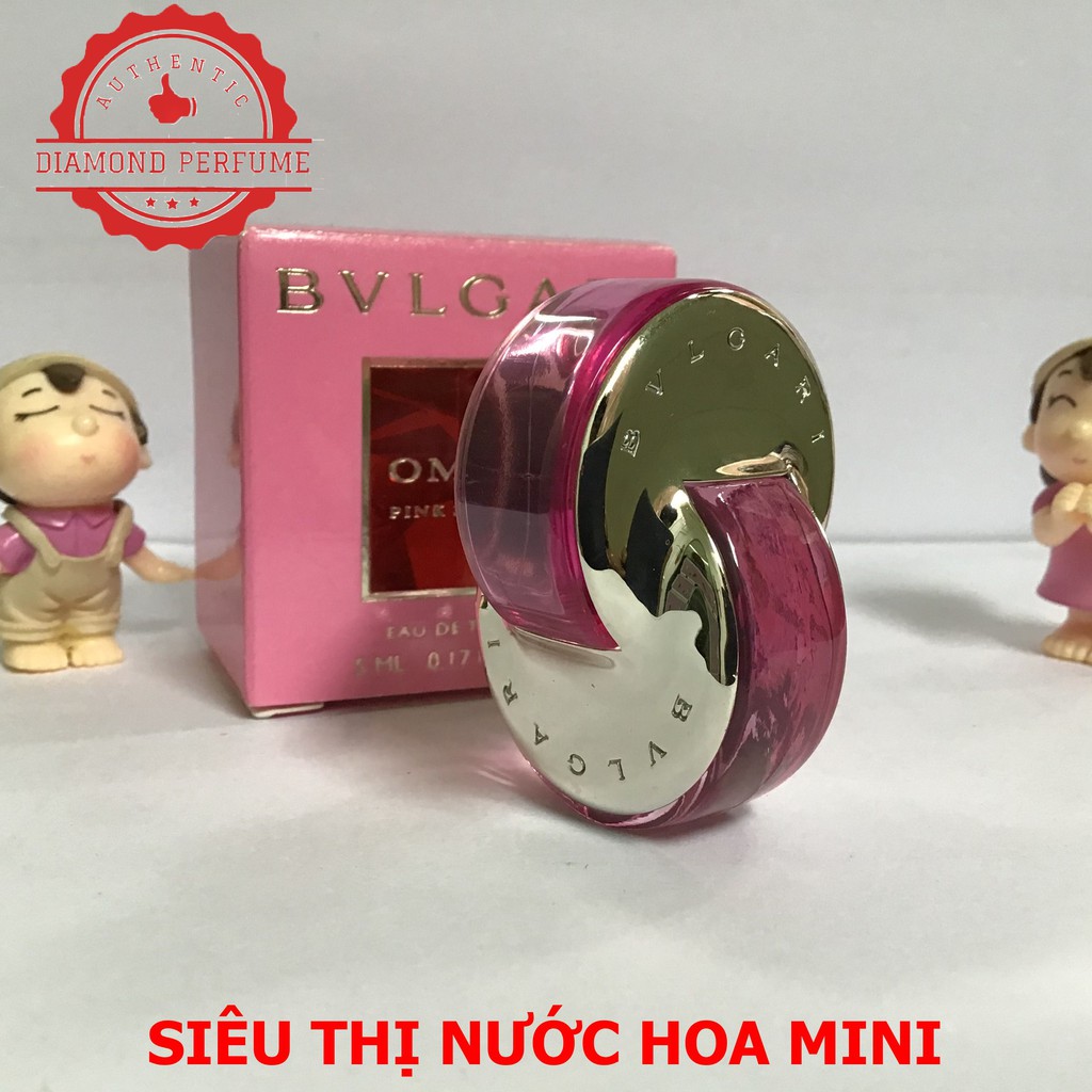 Nước hoa nữ Bvlgari Omnia Pink Sapphire EDT 5ml