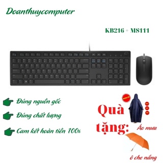 Bộ bàn phím chuột Dell KB216 và MS111