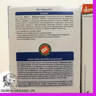 Sữa bò hữu cơ Holle số 3 cho bé (600g)