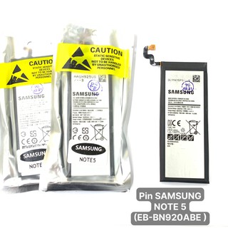 PIN ĐIỆN THOẠI SAMSUNG NOTE 5 / N920 - 3500mAh - BẢO HÀNH 3 THÁNG .