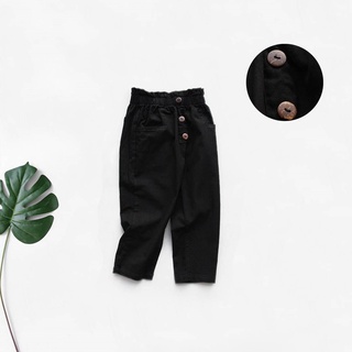 QUẦN DÀI LINEN LỬNG CAO 3 NÚT