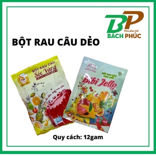 MỘT GÓI BỘT RAU CÂU DẺO 10G GIÒN 25G - NGUYÊN LIỆU LÀM THẠCH
