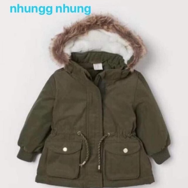 áo parka cho bé