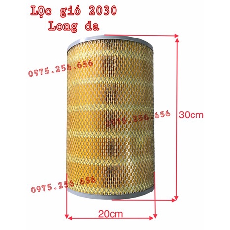 Lọc gió 2030 Long da Phụ tùng ô tô