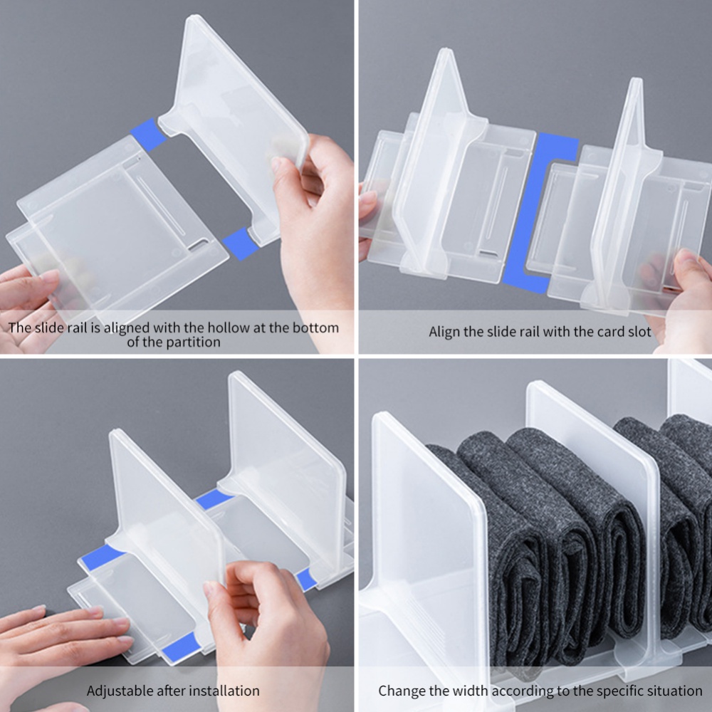 Bộ 2 Tấm Chia Ngăn Tủ Lạnh Đa Năng Tiện Dụng