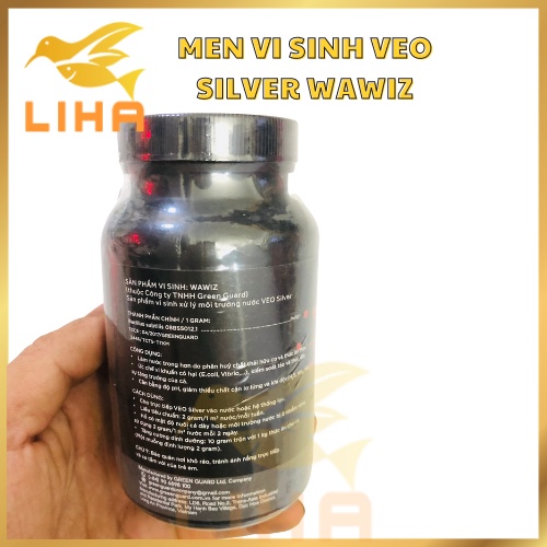 Men Vi Sinh Veo Silver Wawiz Gói 180gr - Xử Lý Nước Hồ Cá