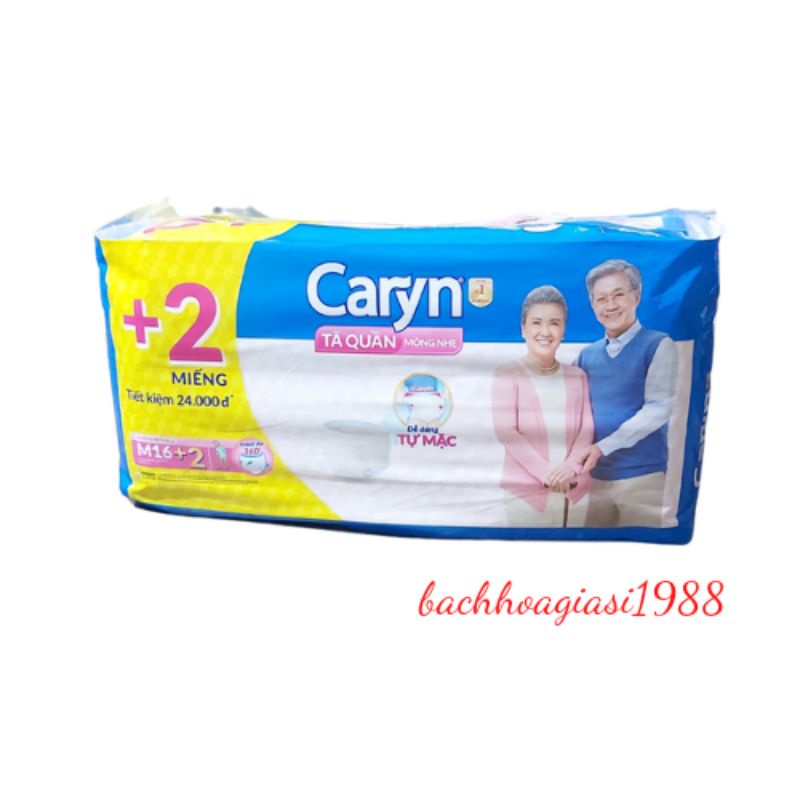 NOW SHIP- Tã quần caryn M16 miếng -L14 miếng