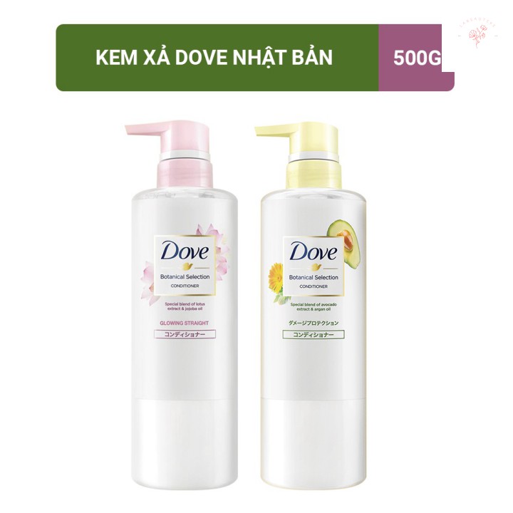 [Mã chiết khấu giảm giá sỉ mỹ phẩm chính hãng] Dầu xả Dove Nhật Bản 500gr/chai