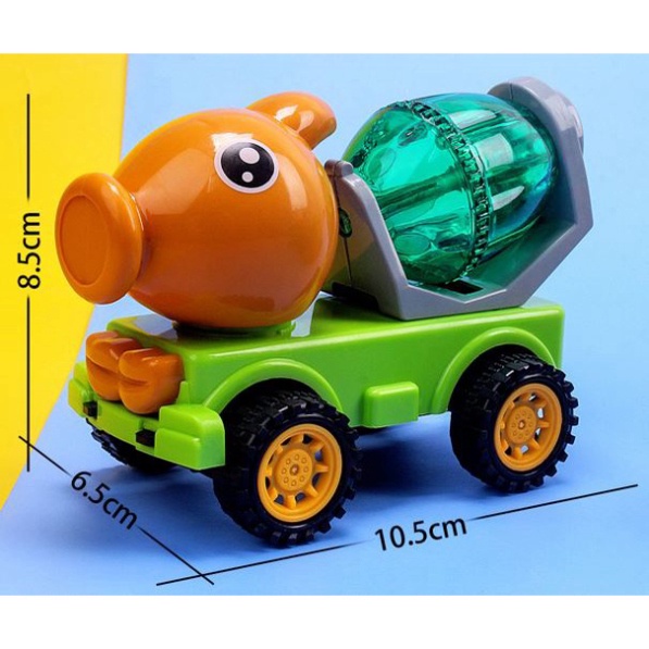 đồ chơi sinh nhật bánh kem [FREESHIP❤️] xe oto mặt trời cười dễ thương trang trí bánh kem