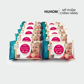 Combo 10 khăn ướt Mamamy ( 80 tờ ) có mùi, Không mùi - FLASH SALE 99K