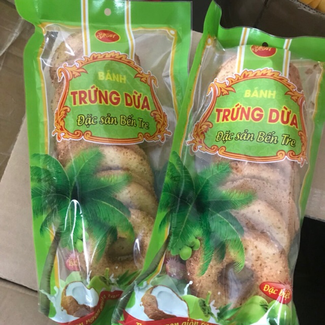 Bánh trứng dừa gói