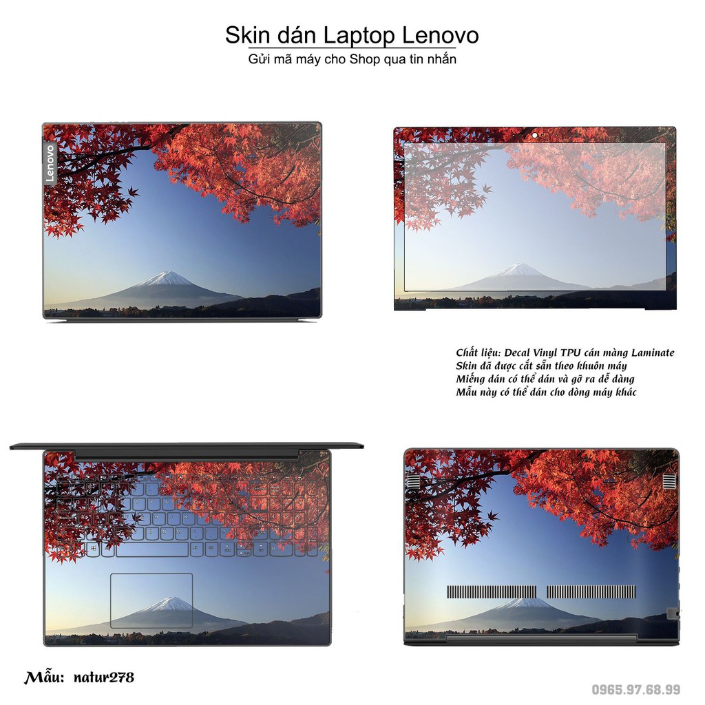 Skin dán Laptop Lenovo in hình thiên nhiên _nhiều mẫu 11 (inbox mã máy cho Shop)