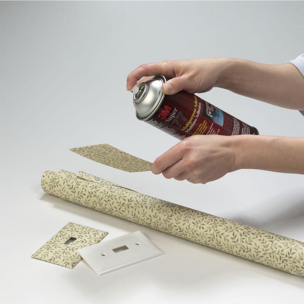 Keo Phun Xịt Đa Năng Chuyên Dán Các Vật Liệu Khác Nhau 3M 375g Super 77 Spray Adhesive chamsocxestore