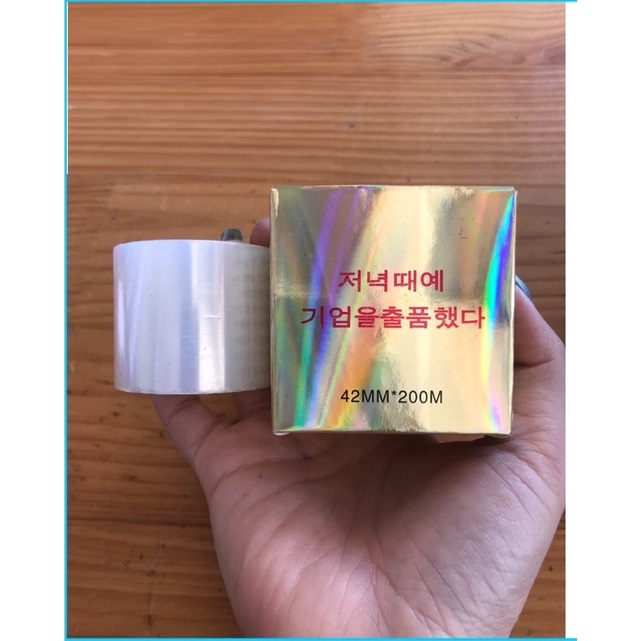Nilon ủ t hộp vàng bản 4,2cm