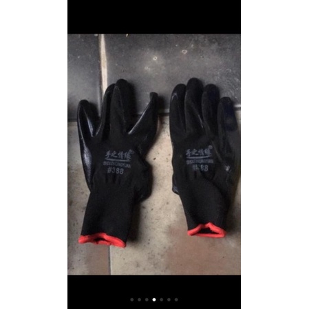 Gang tay phủ sơn xanh và đen hàng xịn 338