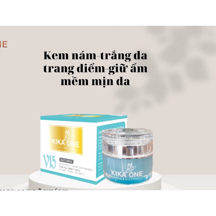 KEM KIKA ONE NÁM - TRẮNG DA - TRANG ĐIỂM - GIỮ ẨM - MỀM MỊN DA 35G