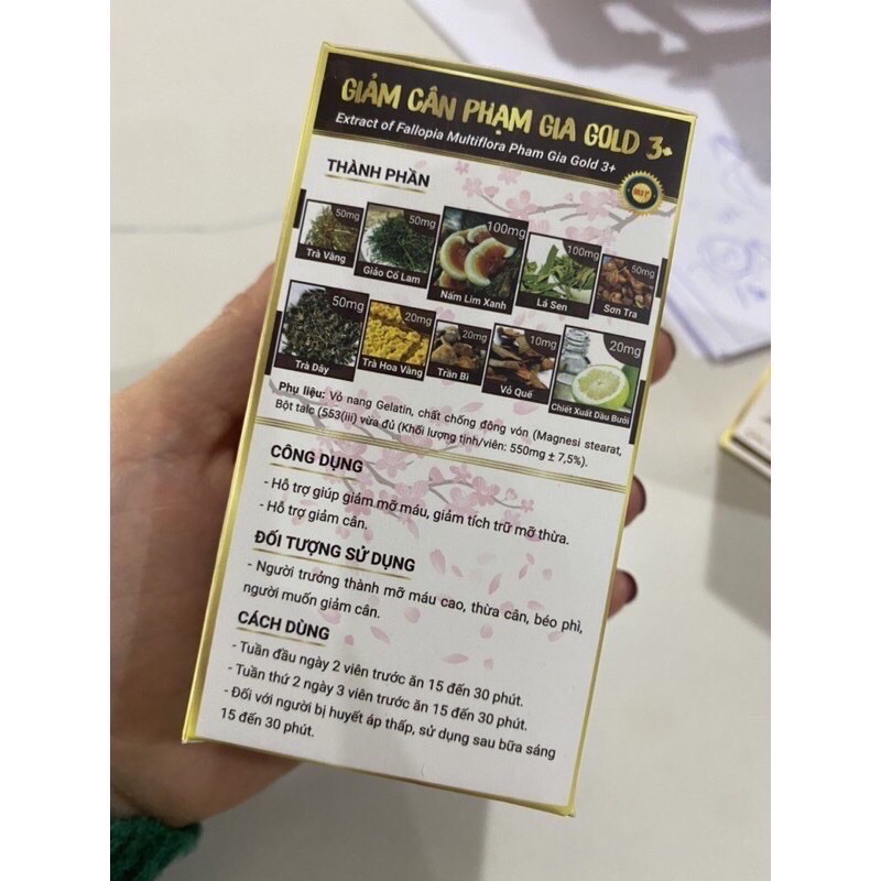 Viên giảm cân Phạm Gia gold 3+ | BigBuy360 - bigbuy360.vn