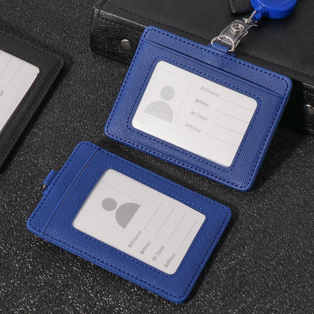 KUNHEV Giá Đỡ Thẻ ID / Danh Thiếp Bằng Kim Loại Tiện Dụng Cho Văn Phòng / Trường