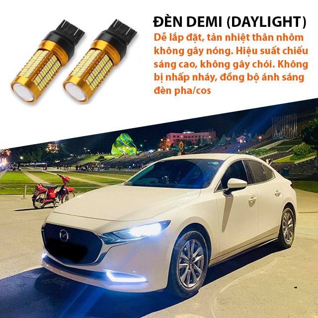 Đèn led demi định vị ban ngày  cho mazda 3 2020-2023