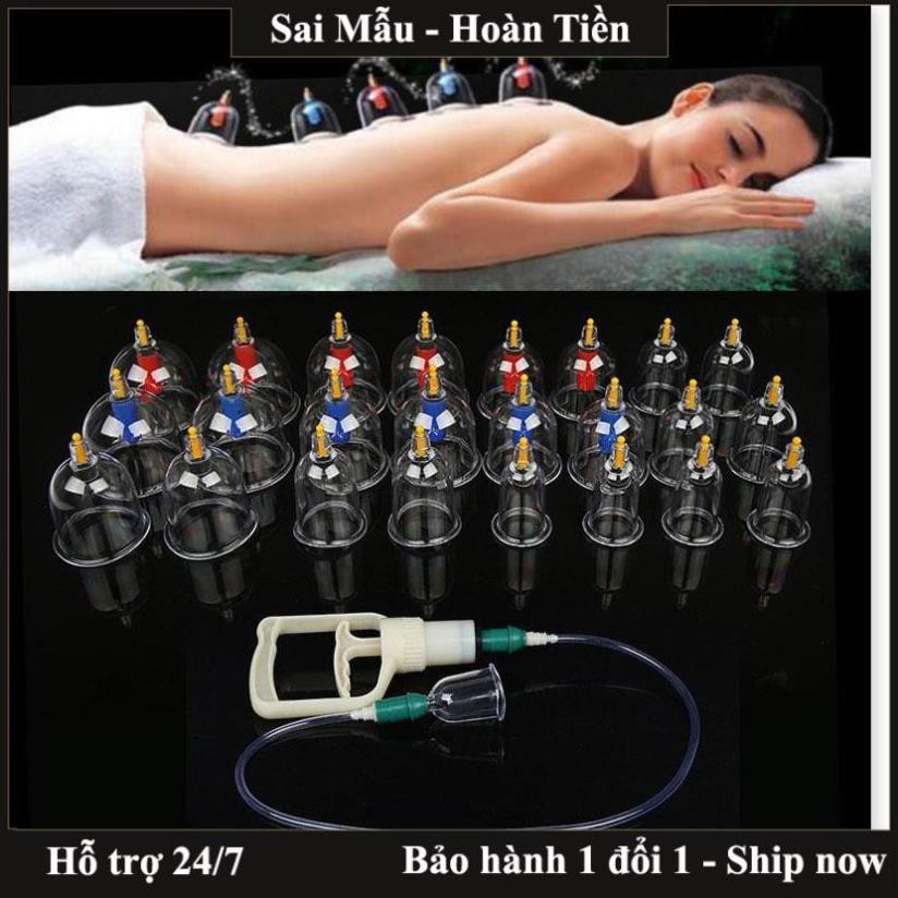 ✔️Bộ Giác Hơi Không Dùng Lửa - 24 Phụ Kiện - Bộ Dụng Cụ Giác Hơi Hàn Quốc Cao Cấp - Mua Ngay nhé