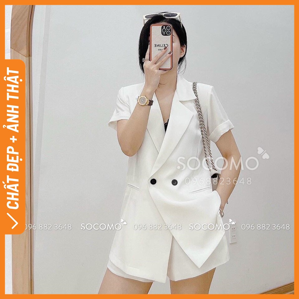 Set vest tay cộc kèm quần sooc - Hàng loại 1, chất đẹp - Giá tốt - 100% ảnh Socomo tự chụp