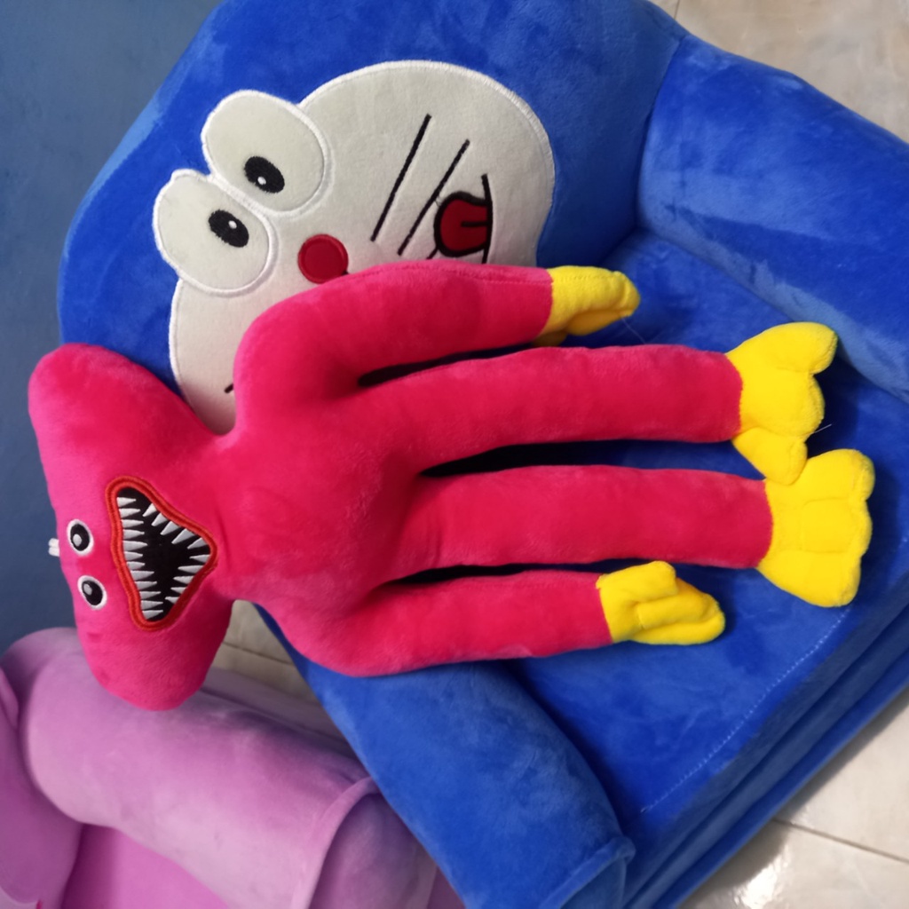 Gấu bông Huggy Wuggy game Poppy playtime gối ôm thú nhồi bông chất liệu mềm mịn