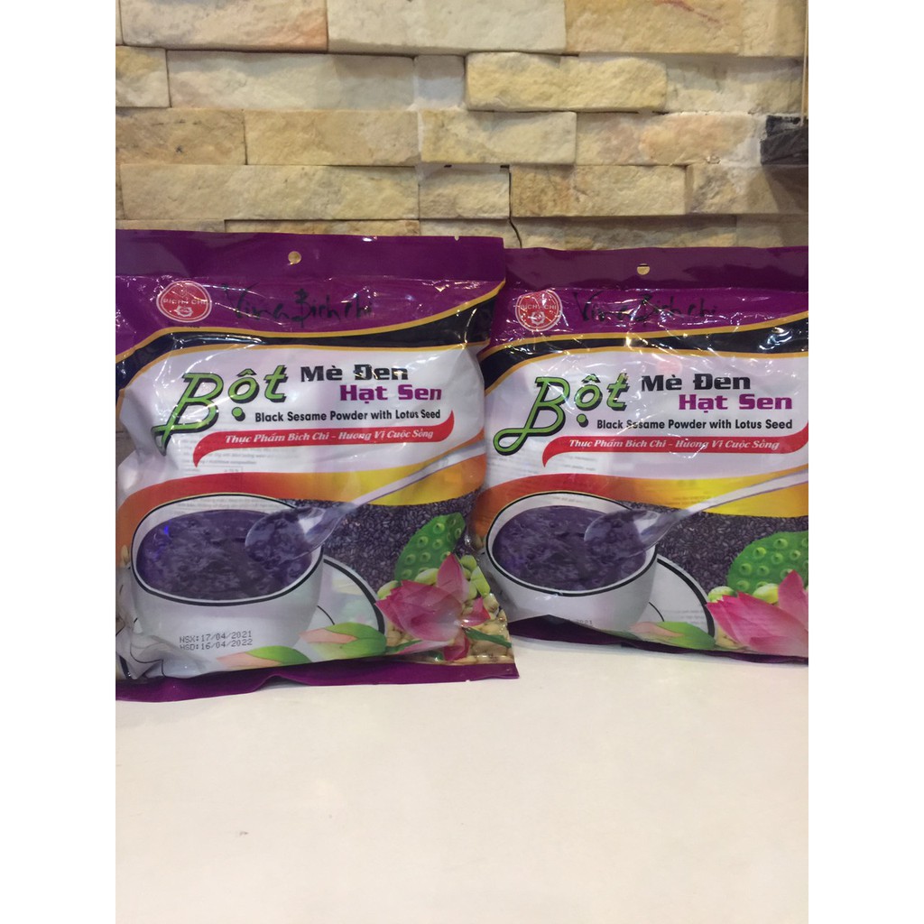 BỘT MÈ ĐEN HẠT SEN BÍCH CHI 350G