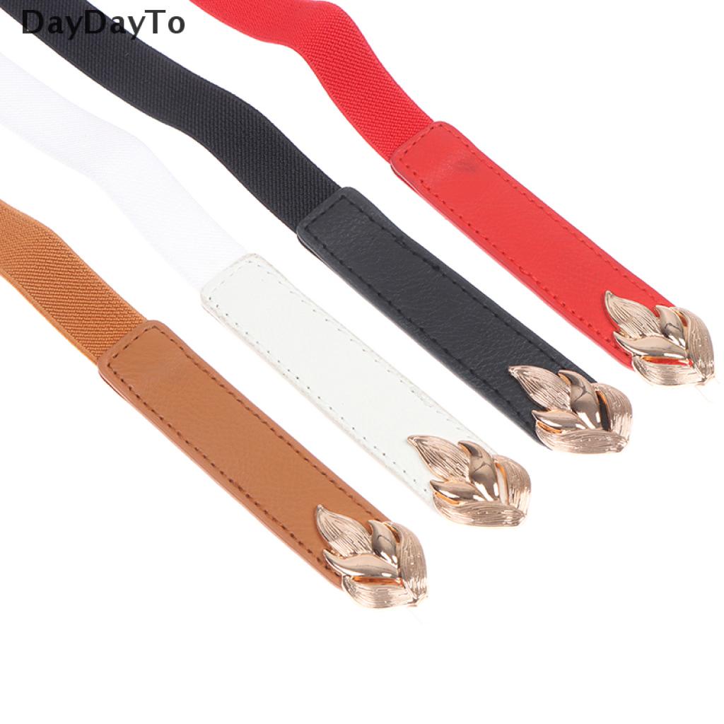 Thắt Lưng Bản Nhỏ Co Giãn Thời Trang Cho Nữ