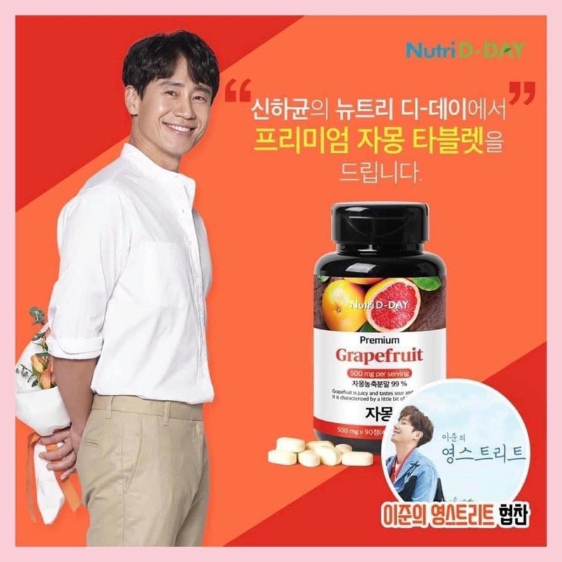 Vitamin bưởi Nutri d Day premi Grape fruit