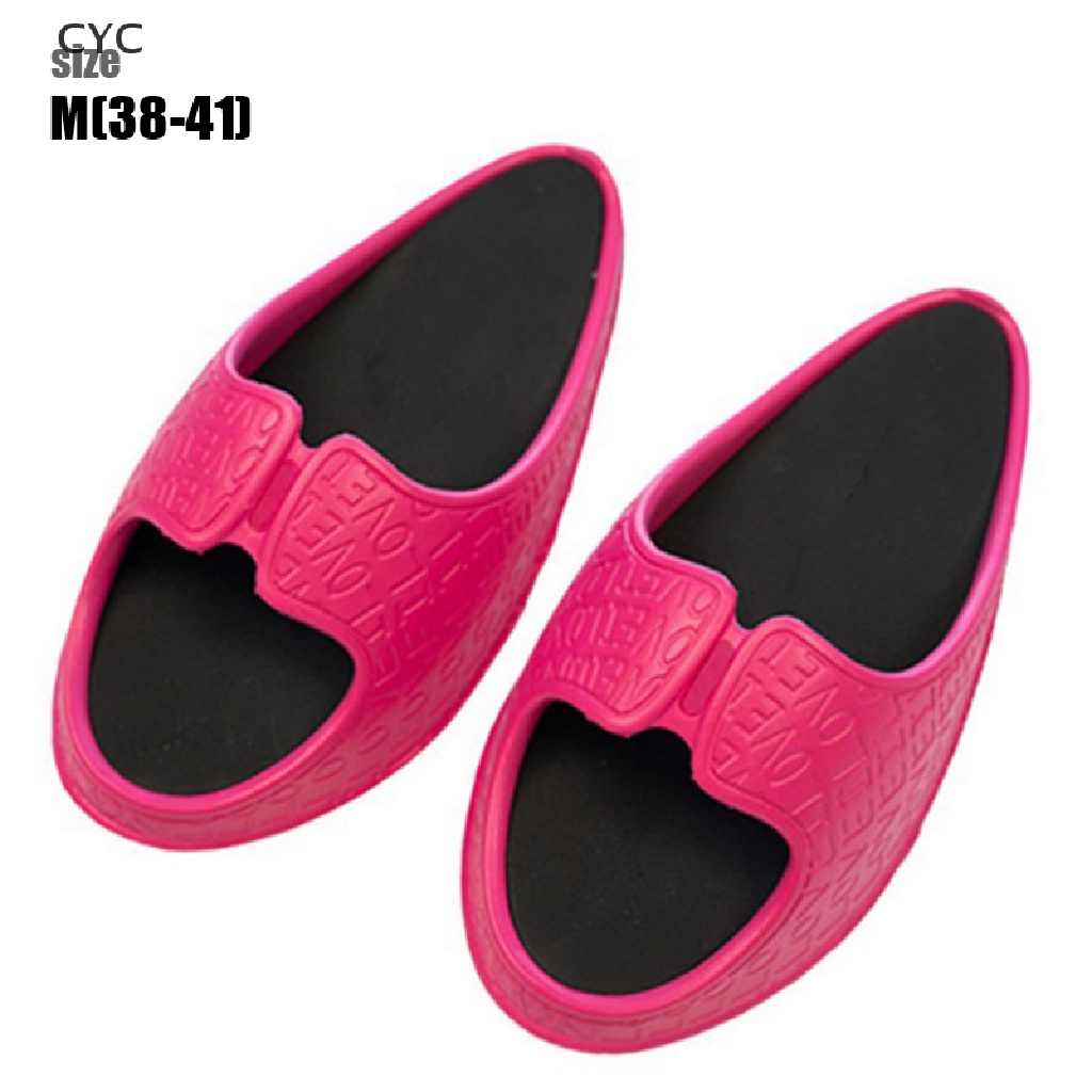 CYC Anti-slip stovepipe feet beautiful buttocks slimming yoga massage slippers CY