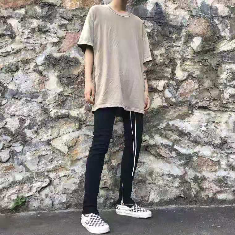 Quần jean nam zip thời trang - jean co giãn