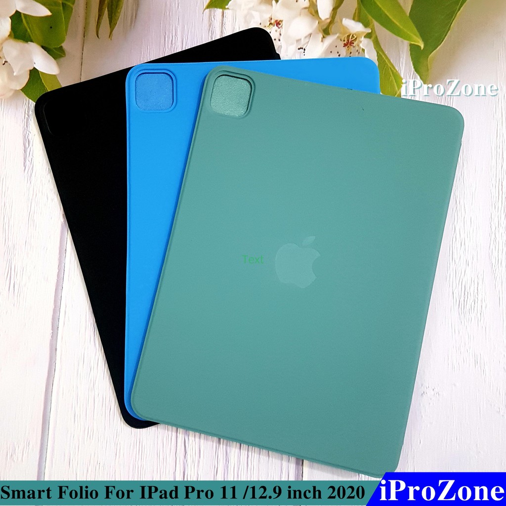 Bao da Smart Folio chính hãng cho Apple IPad Pro 11 inch 2020 , 12.9 inch 2020 hở viền hút nam châm cao cấp