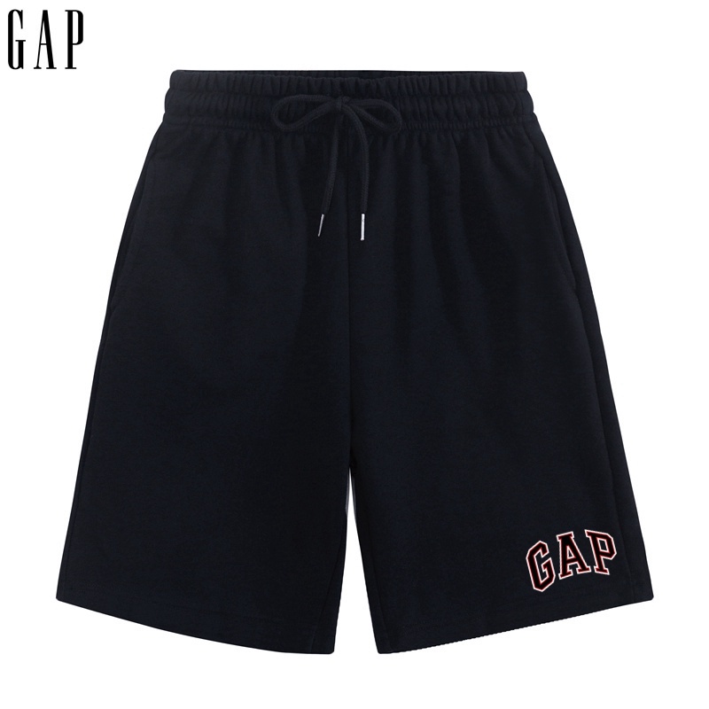 Quần short cotton lưng thun in họa tiết cổ điển dành cho nam và nữ