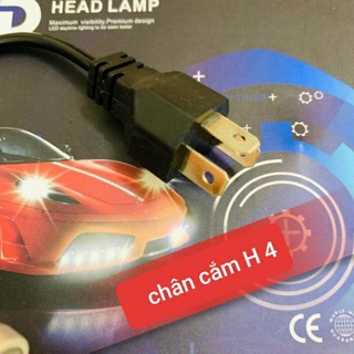 ĐÈN PHA LED C6 3 TIM LED H4 (GIÁ 1 BÓNG)