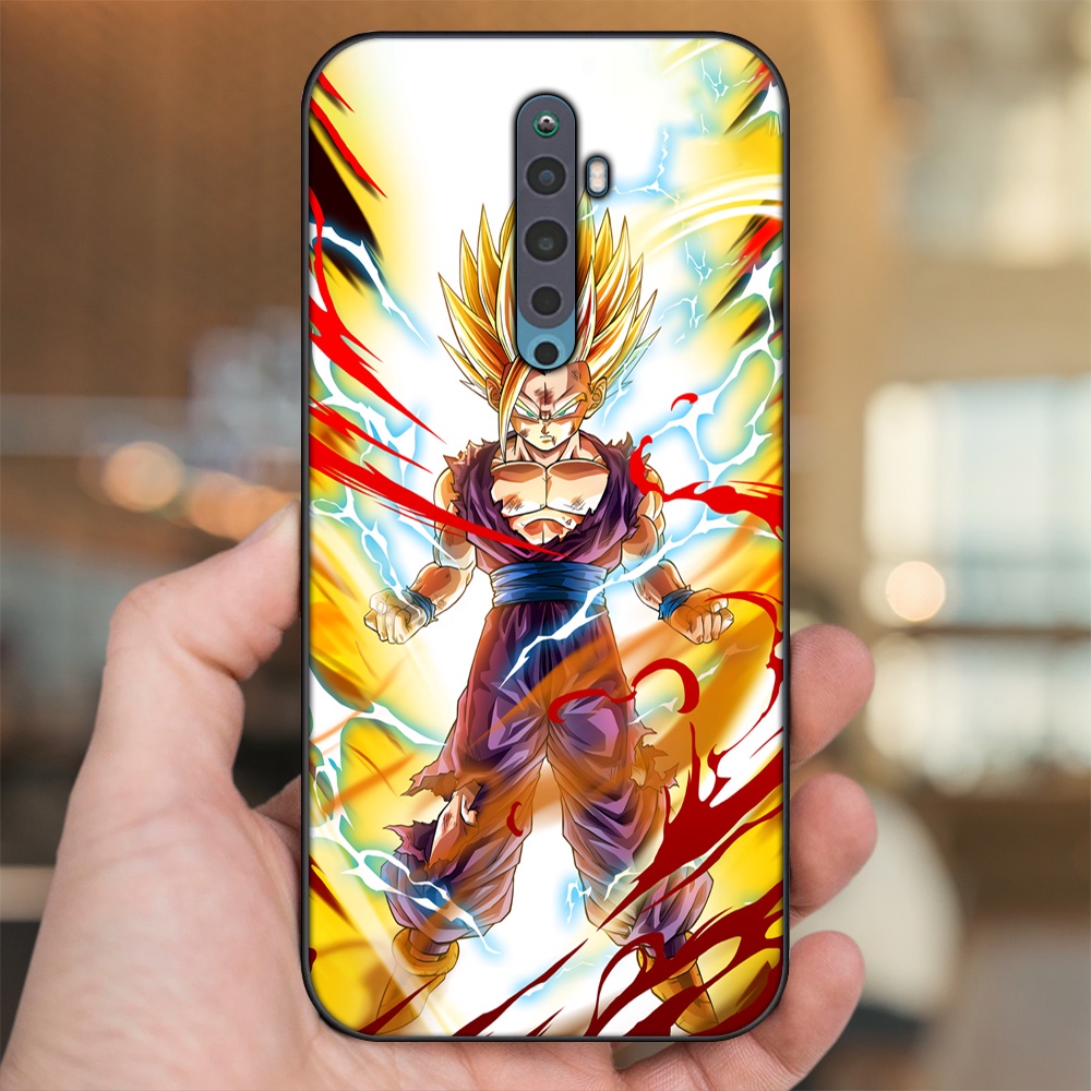Ốp lưng Oppo Reno 2F viền đen in hình Gohan Dragon Ball