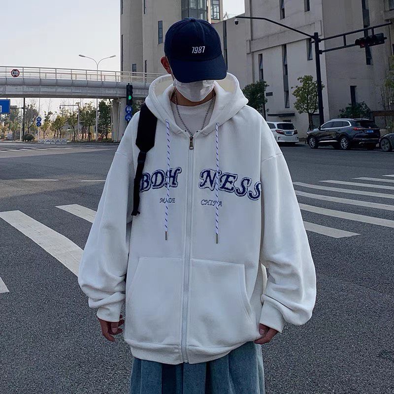 Áo hoodie Zip BDH thêu