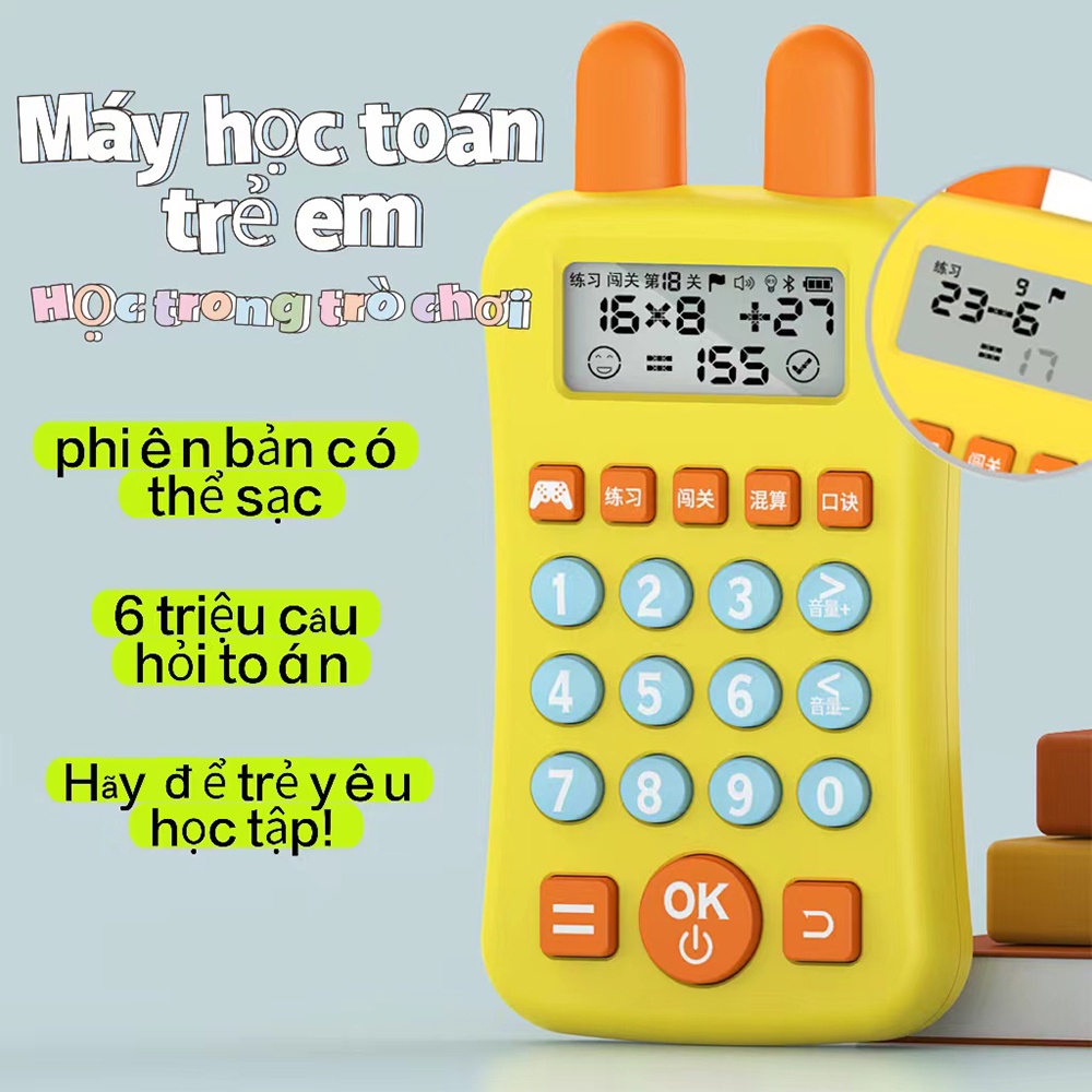 Đồ chơi trẻ em,Máy Tính Điện Tử Hỗ Trợ Học Toán Cho Bé ,trẻ em 5 đến 14 tuổi-Đồ chơi thông minh của quà cho trẻ em