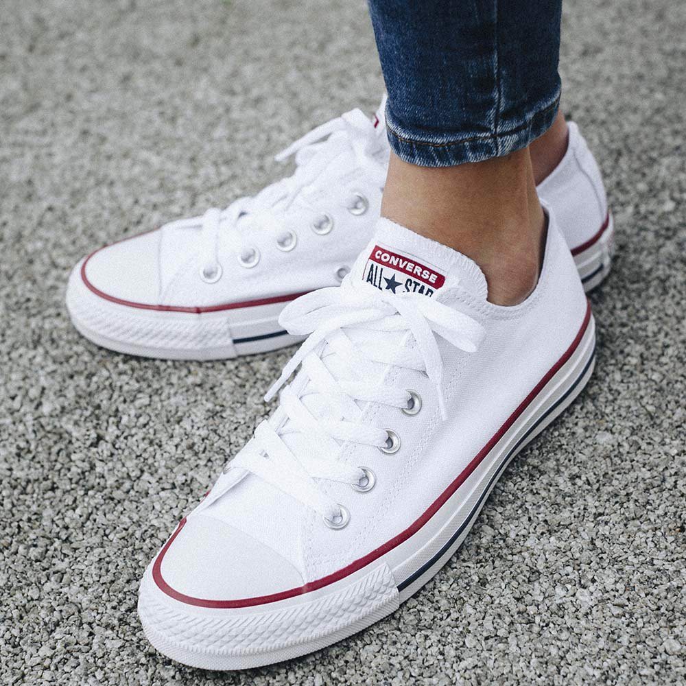 (AUTHENTIC 100%) Giày Sneaker Converse Chuck Taylor All Star Low 'Optic White' M7652C Chính Hãng