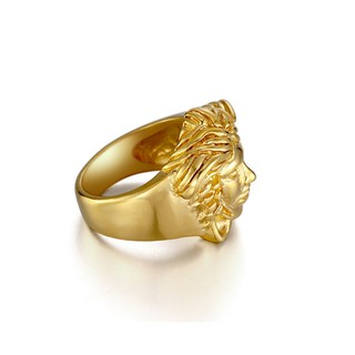 Nhẫn Versace Titan Mạ Vàng 18K