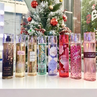 [ Bill Mỹ] Xịt thơm Body Mist Bath and body Works