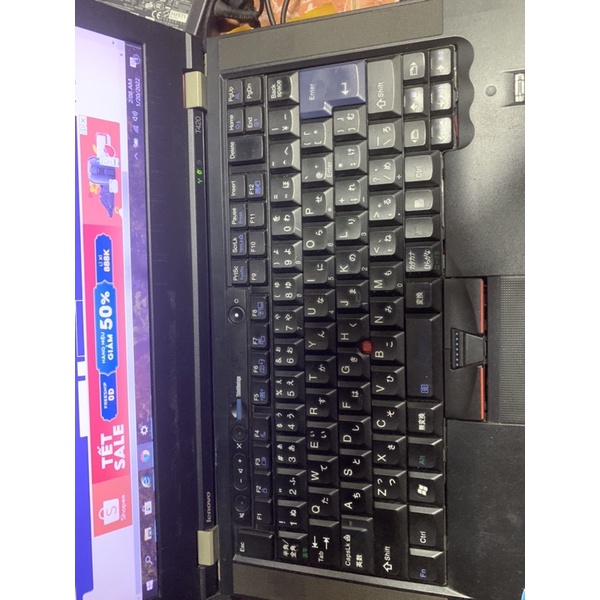 bàn phím keyboard lenovo thinkpad x220 t420 tháo máy lỗi nhẹ