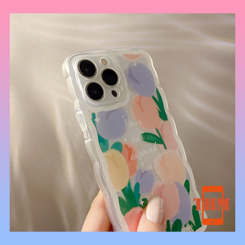 Ốp lưng iphone Điện Thoại Họa Tiết Hoa Tulip 6/6plus/6s/6splus/7/7plus/8/8plus/x/xr/xs/11/12/13/pro/max/plus/promax