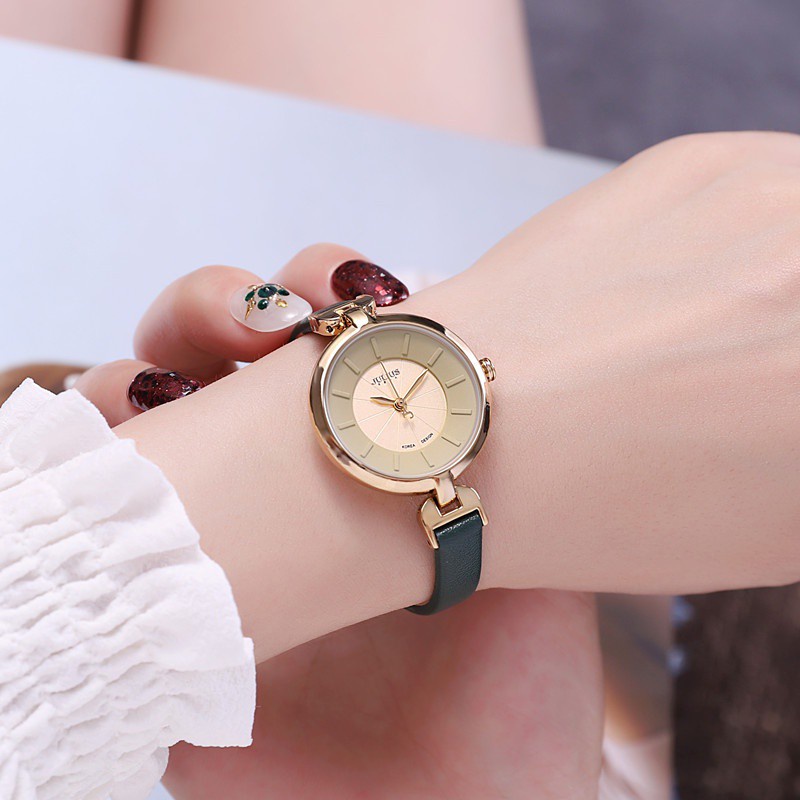 Đồng Hồ Đeo Tay Julius Chống Thấm Nước Thời Trang Hàn Quốc Dành Cho Nữ 864