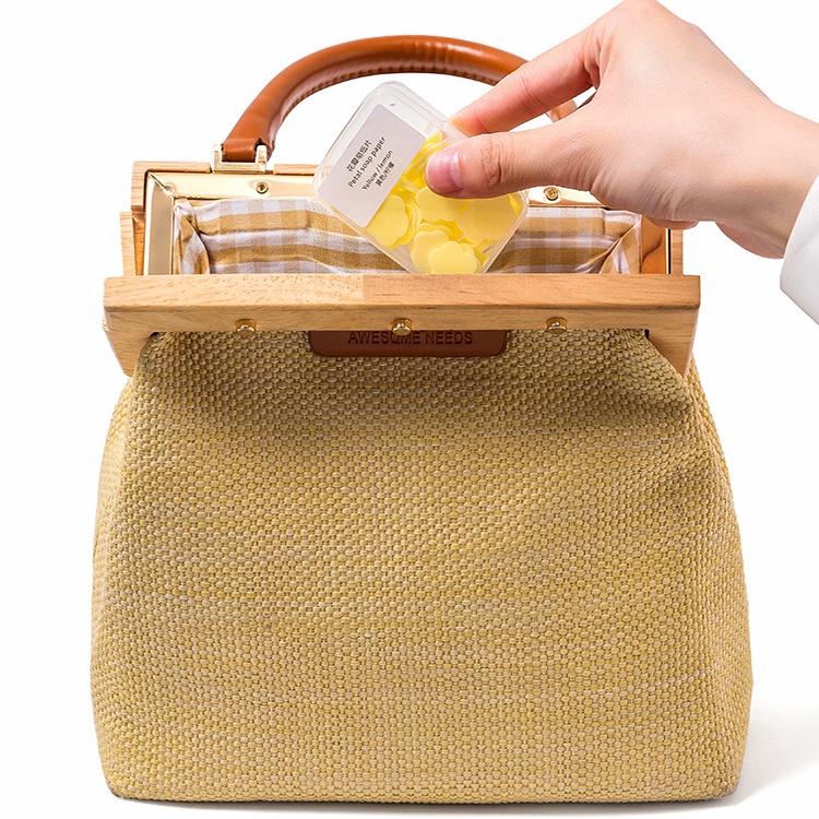 Xà Phòng Giấy Rửa Tay Hình Cánh Hoa Mini Dùng Một Lần Cho Bé