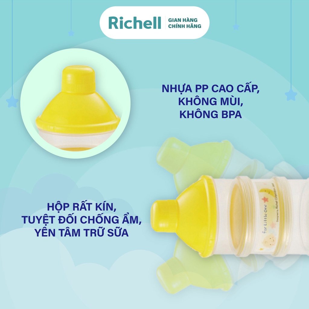 Hộp chia sữa Richell Nhật Bản | Baby