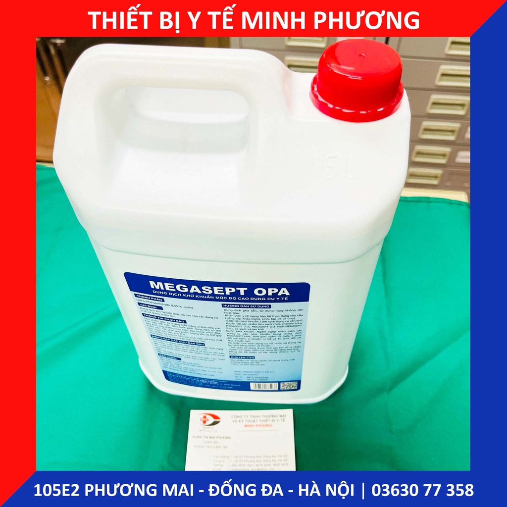 Dung dịch khử khuẩn mức độ cao MEGASEPT OPA